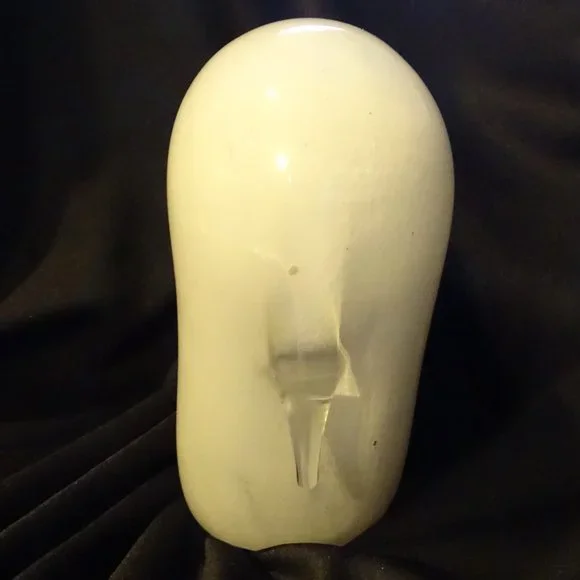 Polar bear - collectible vintage crystal, signed by Mario Brogi